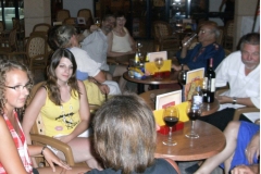 Terrassenabschluß mit Musik von CHIANA