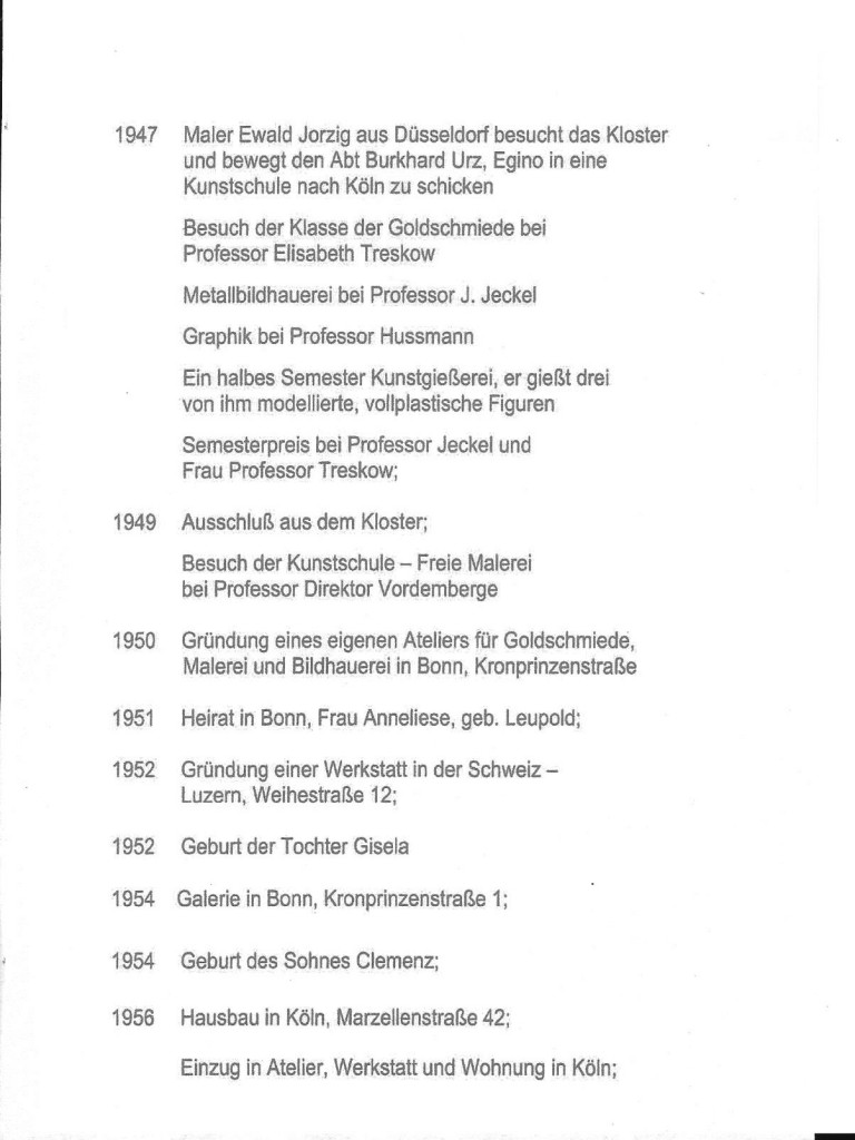 Egino Weinert Curriculum 2