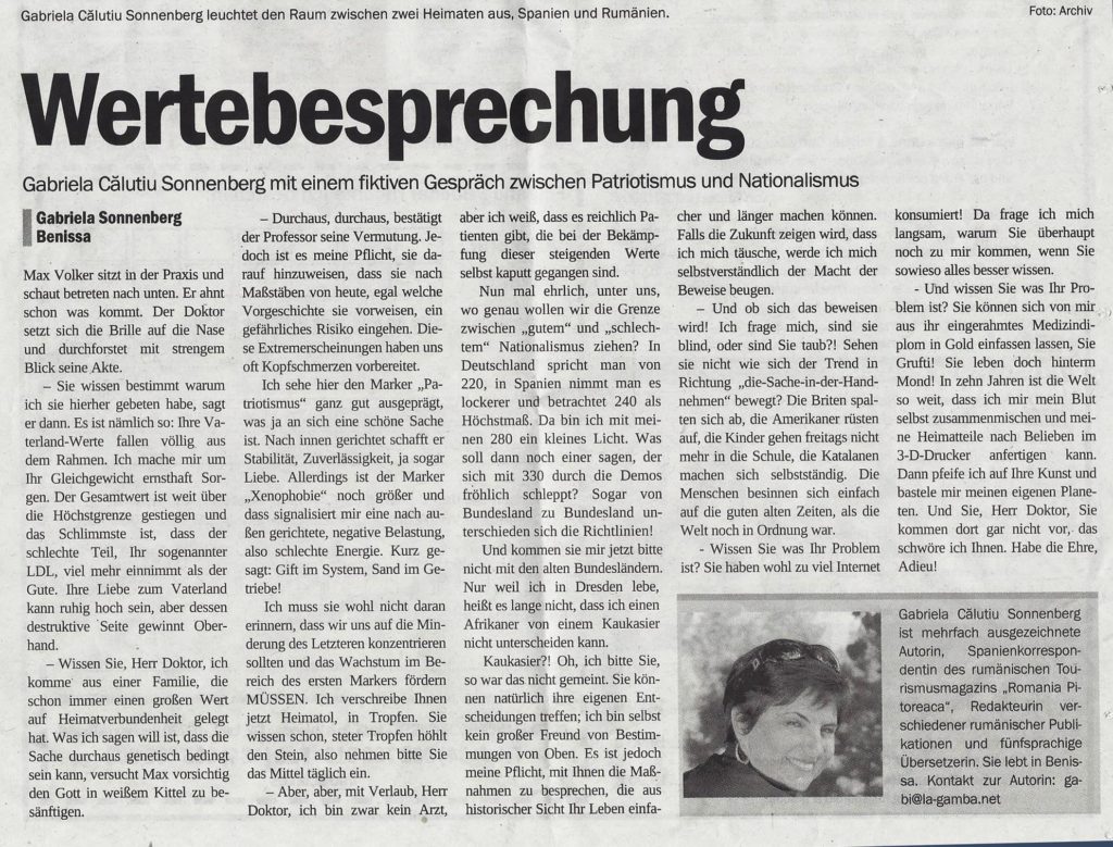 wertebesprechung